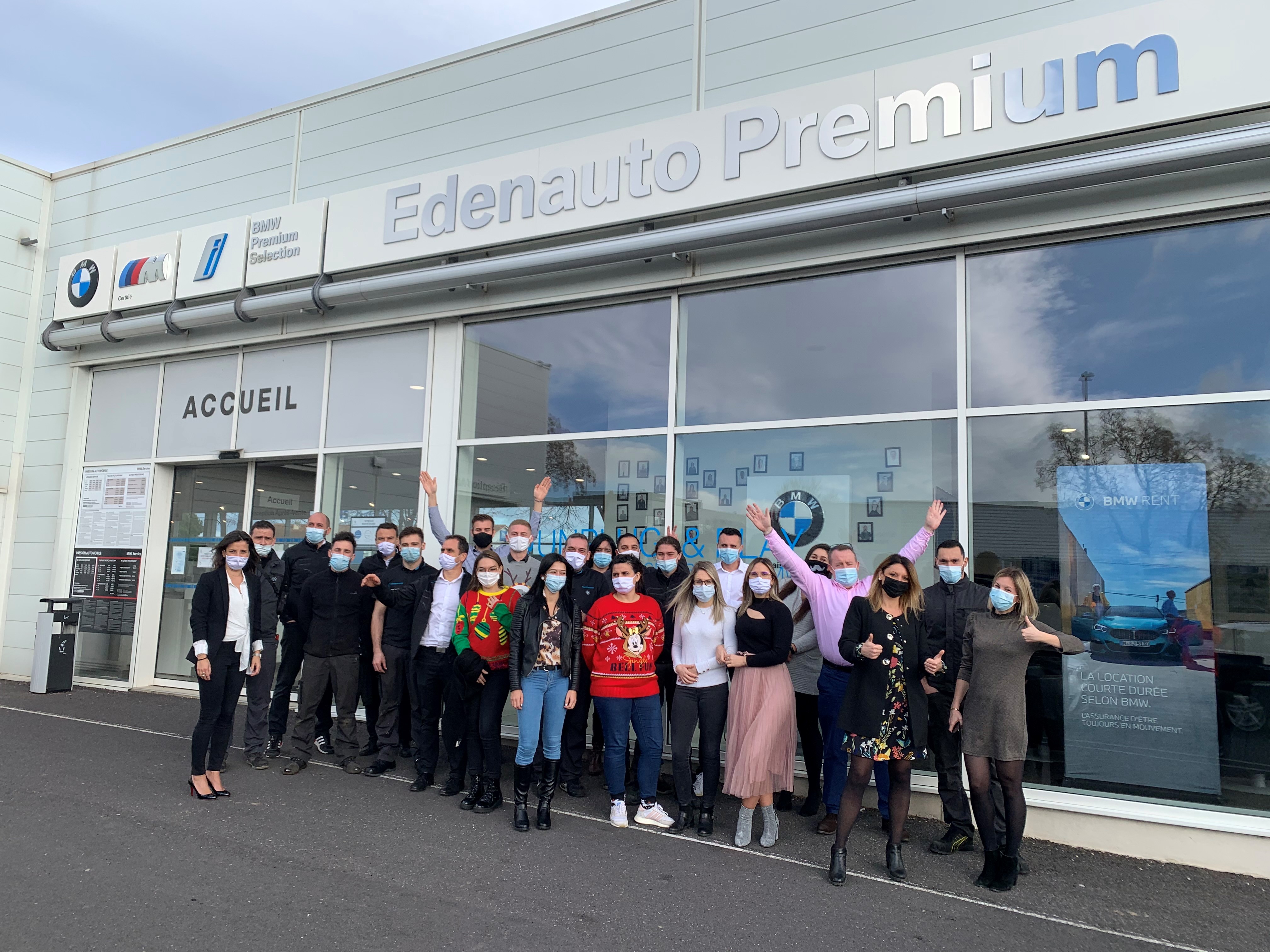 JOYEUX NOËLBMW EDEN AUTO PREMIUM BEZIERS